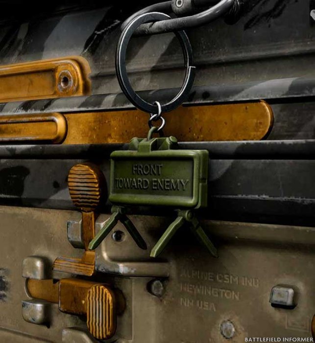 Battlefield 6 Never Forget Weapon Charm