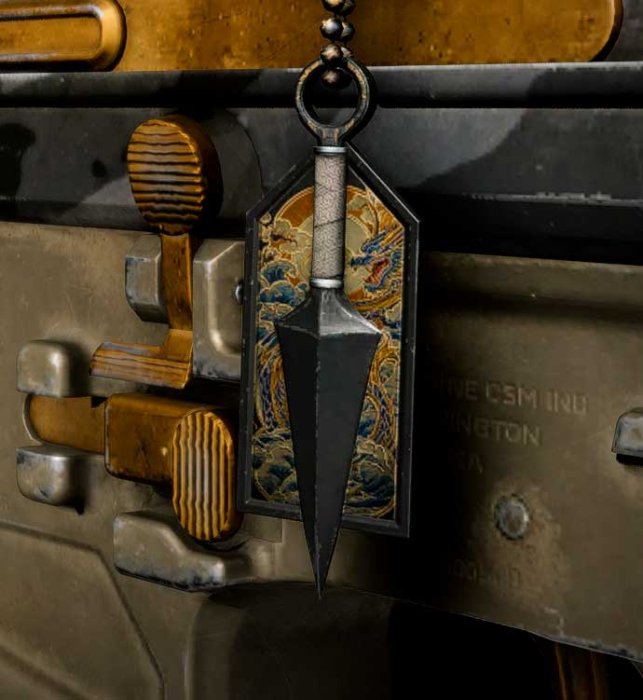 Battlefield 6 Restless Kunai Weapon Charm