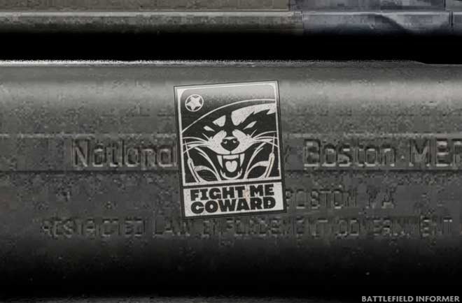 Battlefield 6 Aggressor Weapon Sticker