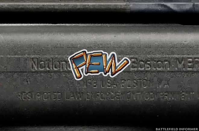 Battlefield 6 Express Delivery Weapon Sticker
