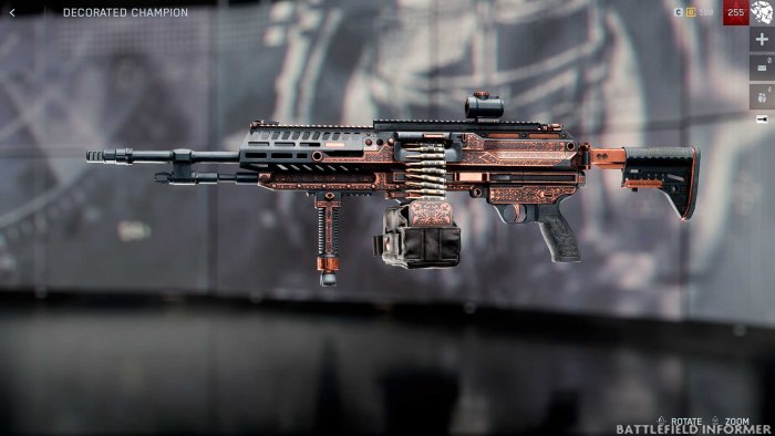 Battlefield 6 XM250 Decorated Champion - LMG