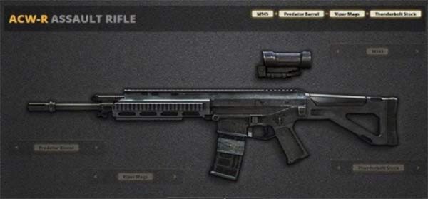 Battlefield Play4Free ACW-R Assault Rifle