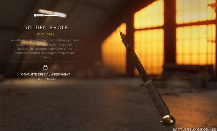 Battlefield V Golden Eagle