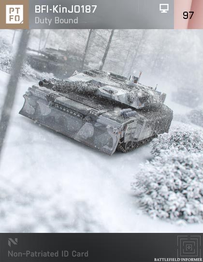 Battlefield 2042 Dead of Winter Player Card Background
