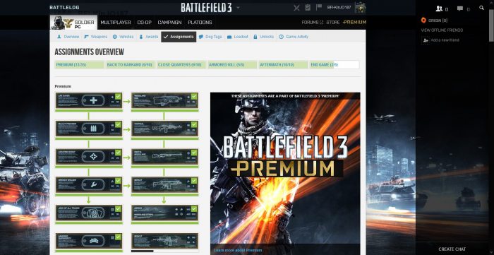 Battlefield 3 Battlelog - 13