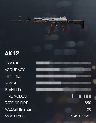 Battlefield 4 AK-12