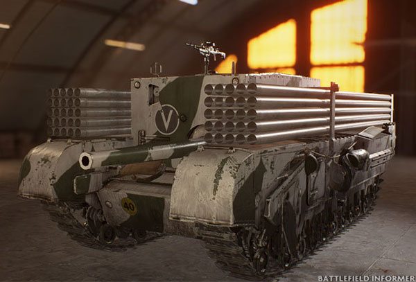 Battlefield V Churchill Gun Carrier