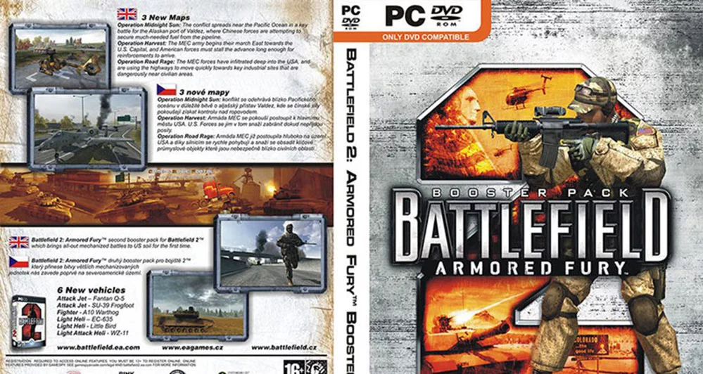 Battlefield 2 Armored Fury Booster Pack