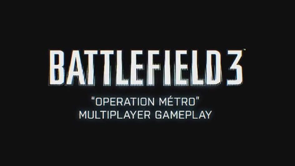Battlefield 3 Operation Metro Trailer