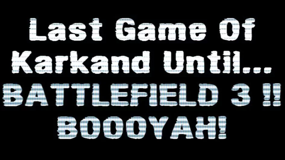 Last Play of Battlefield 2 Strike at Karkand