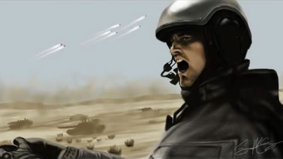 Battlefield 3 Speed Painting
