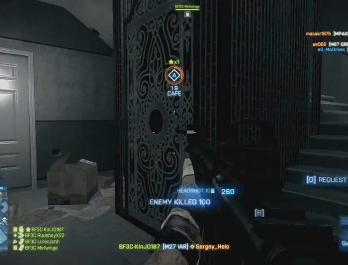 Battlefield 3 T-Bag Workout: Humour