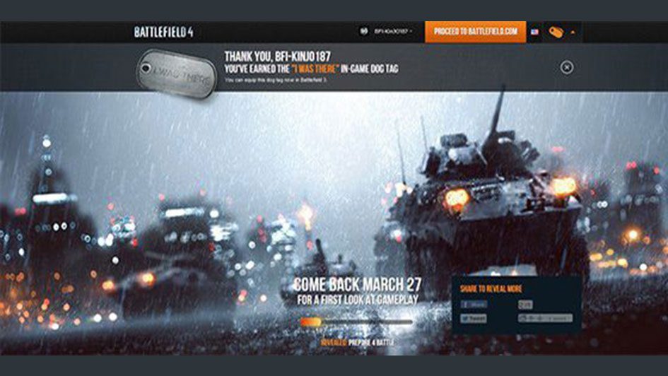 Battlefield 4 Website Dog Tag Are Now LIVE