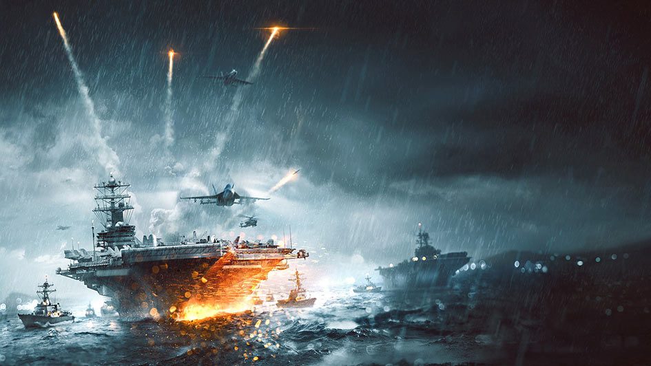 Battlefield 4 Naval Warfare And Dinosaur DLC