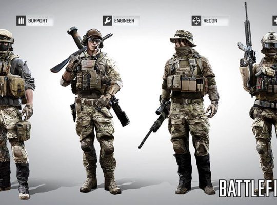 Battlefield 4 Field Upgrade System