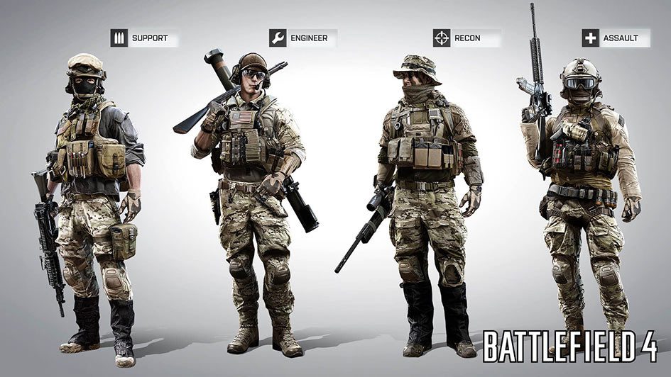 Battlefield 4 Field Upgrade System
