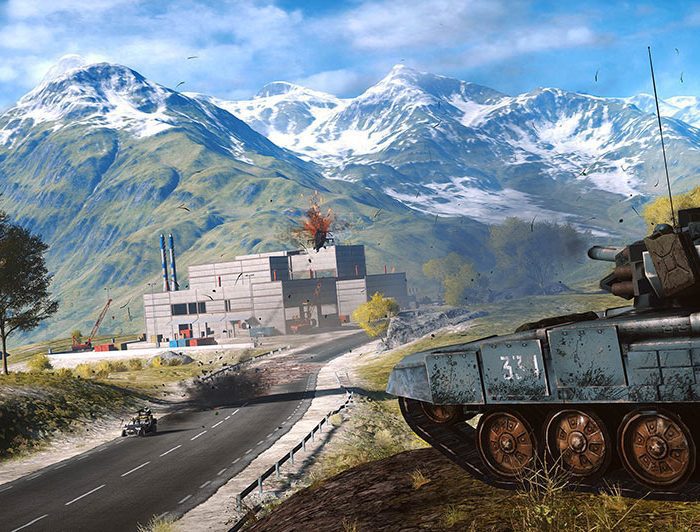 Battlefield 4 Beta Chopper, Tank And Infantry