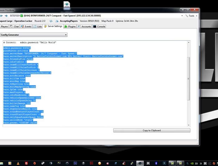Battlefield 4 Procon Tutorial - Battlefield Informer