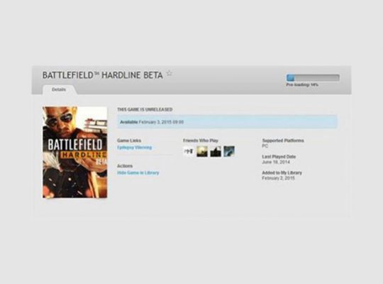 Battlefield Hardline Preload Now Available (Open Beta)