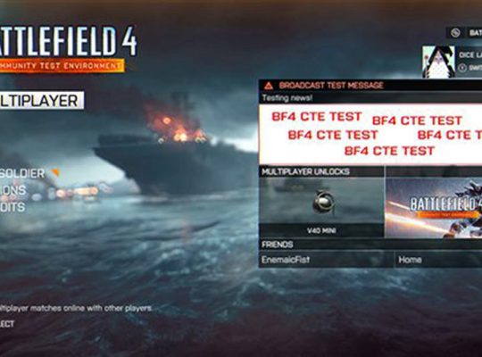Battlefield 4 Community Test Environment - Xbox One
