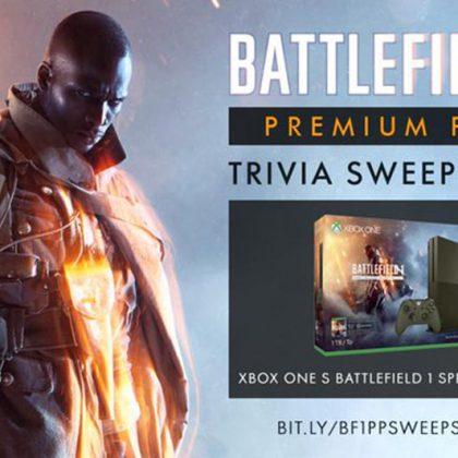 Battlefield 1 Trivia Sweepstakes