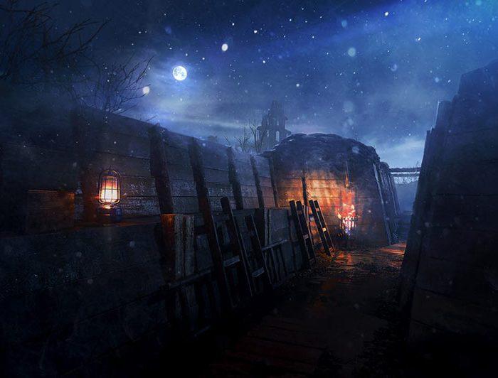 Battlefield 1 Nivelle Nights Map
