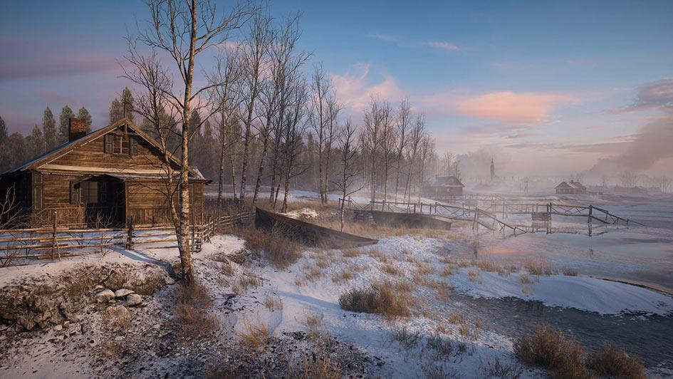 Battlefield 1 Volga River Map