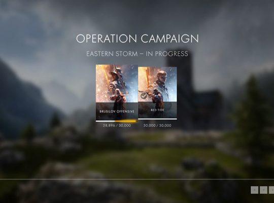 Battlefield 1 Operations Campaigns
