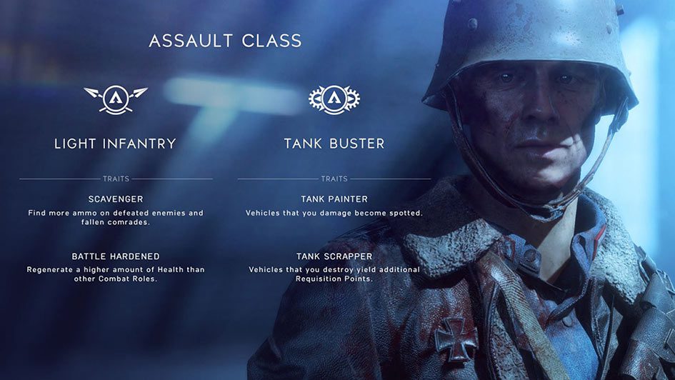 Battlefield V Combat Roles: Assault Class