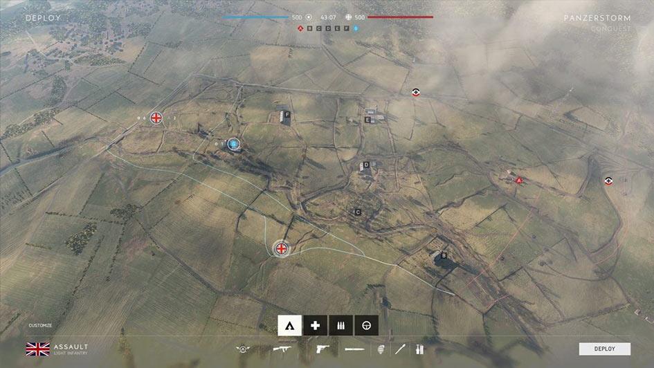 Battlefield V Panzerstorm Map