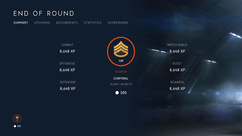 Battlefield V Career Rank Raised To 500