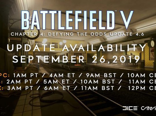 Battlefield V Update 4.6