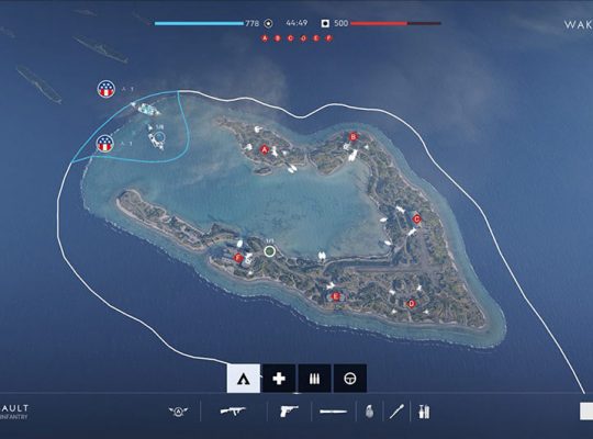 Battlefield V Wake Island Map
