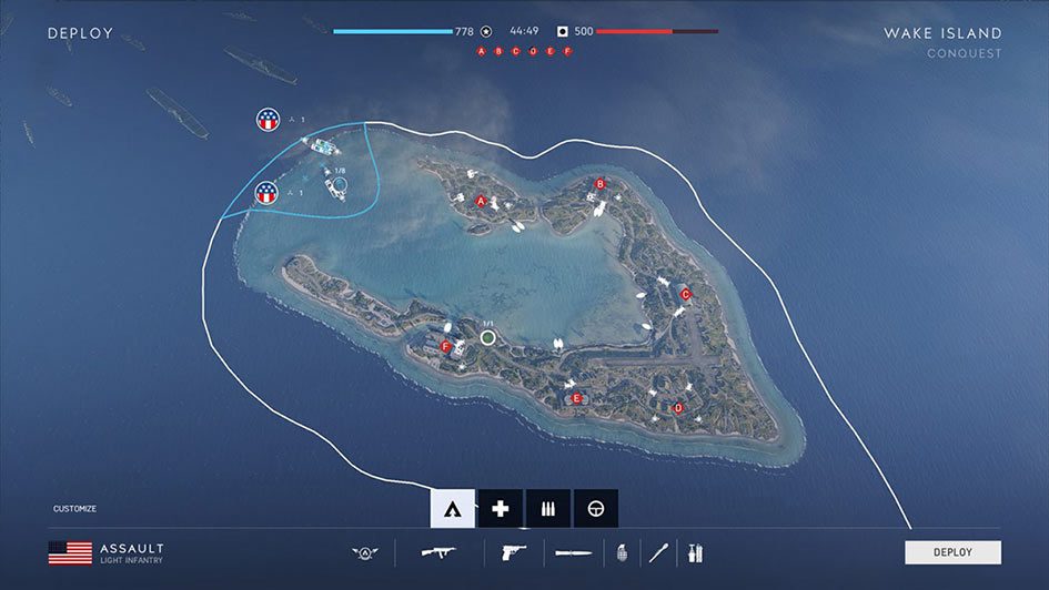 Battlefield V Wake Island Map