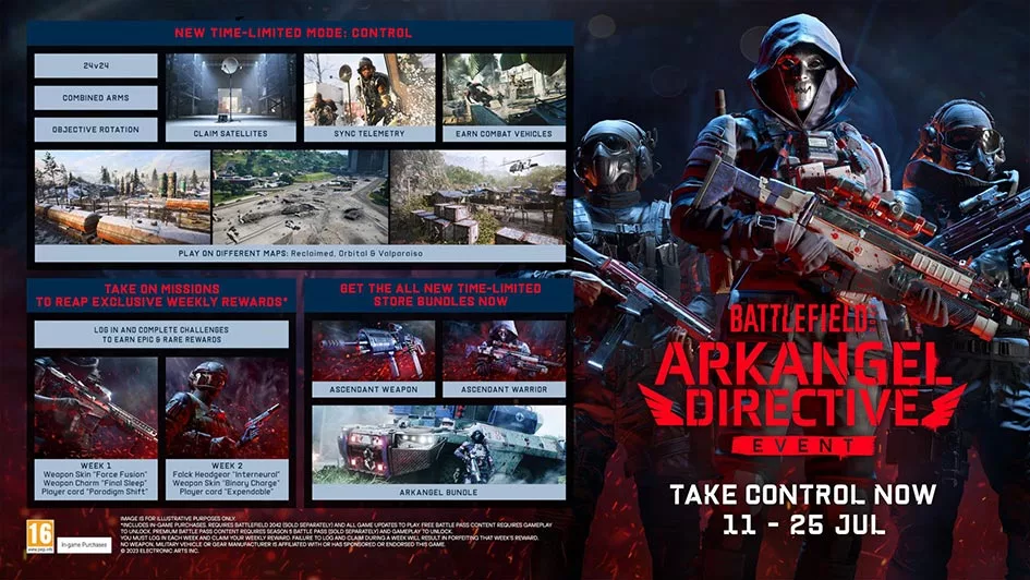 Battlefield 2042 Arkangel Directive Event