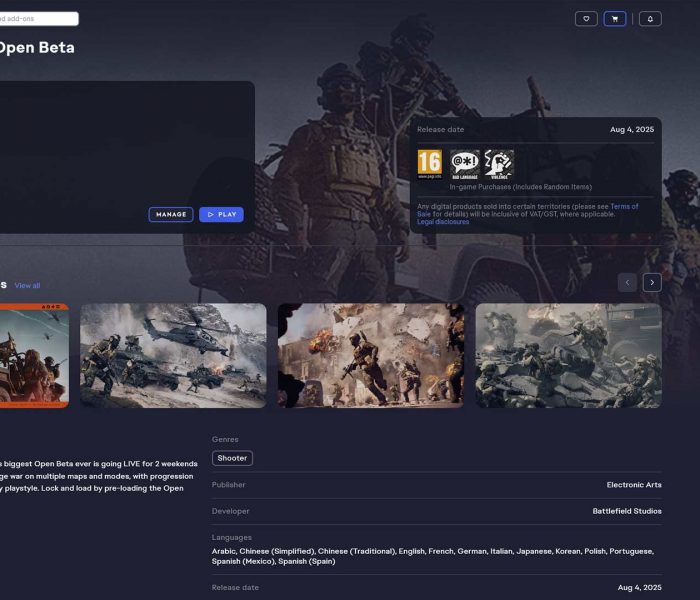 Battlefield 6 Open Beta Pre-Load