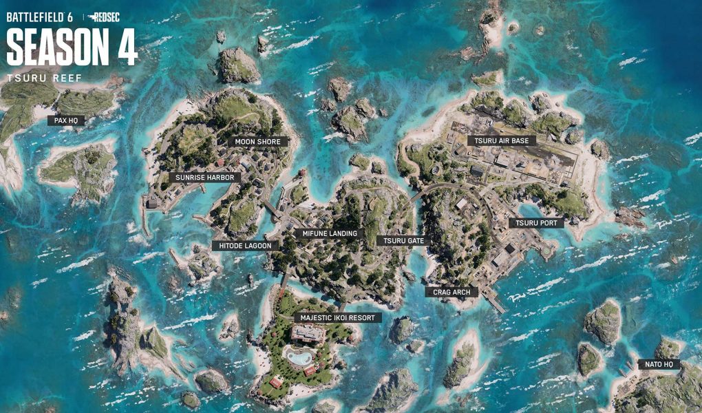 Battlefield 6 Tsuru Reef